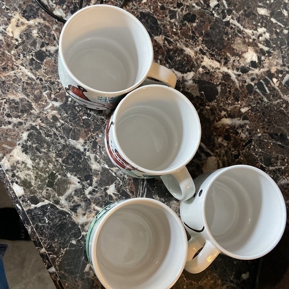 𝅺WINTER Mug Stack | Let It Snow | Set of 4 - Picture 2 of 3